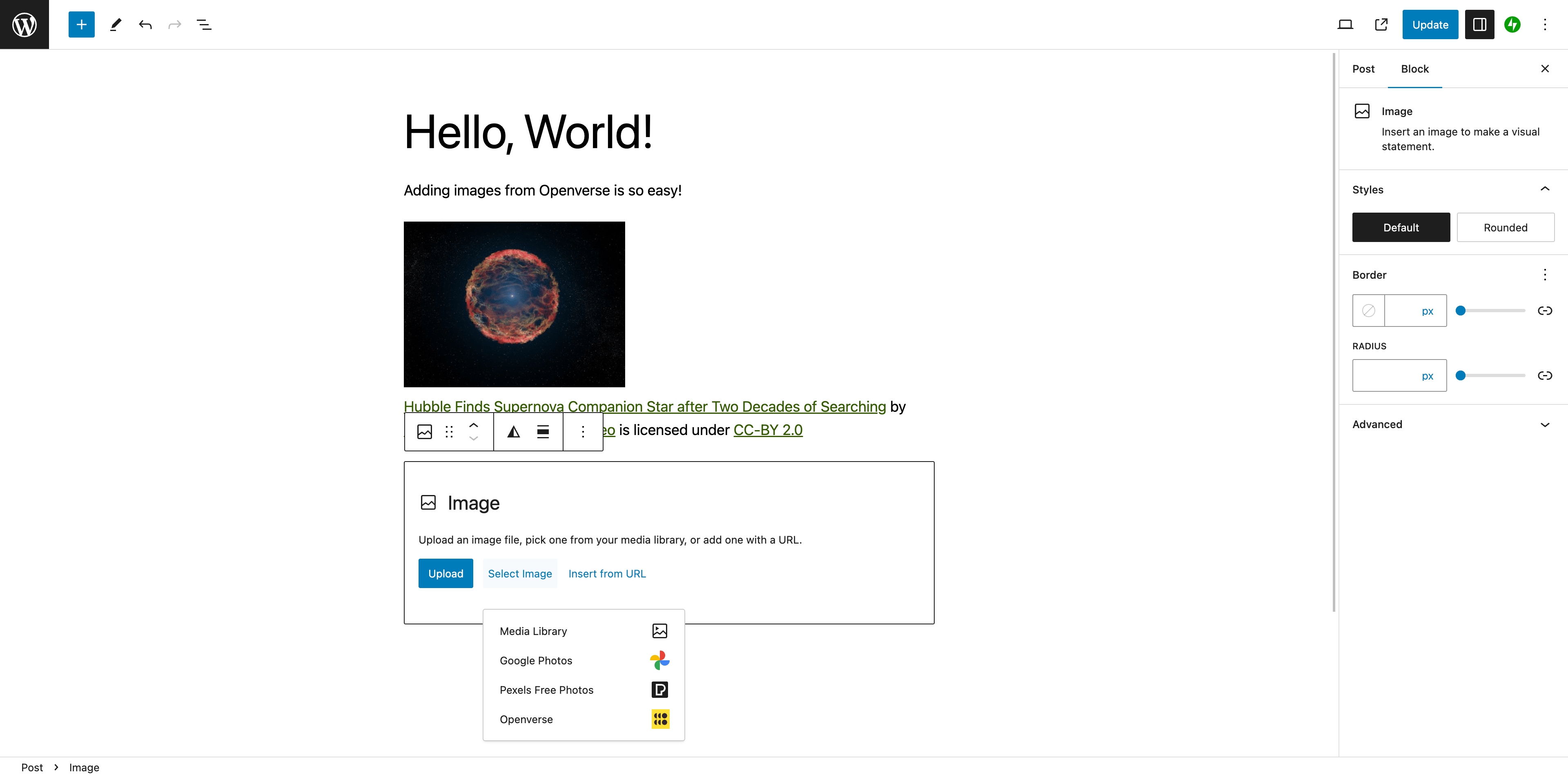 Jetpack image blocks